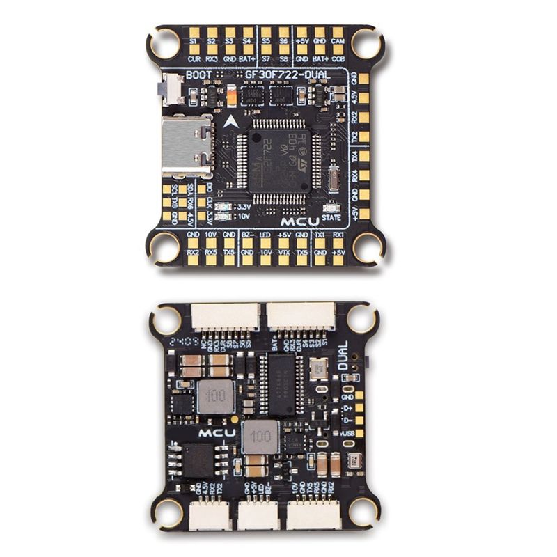 Fpv Drone Esc - B05C-F7 FC&ESC FPVスタック F722 フライトコントローラー 60A