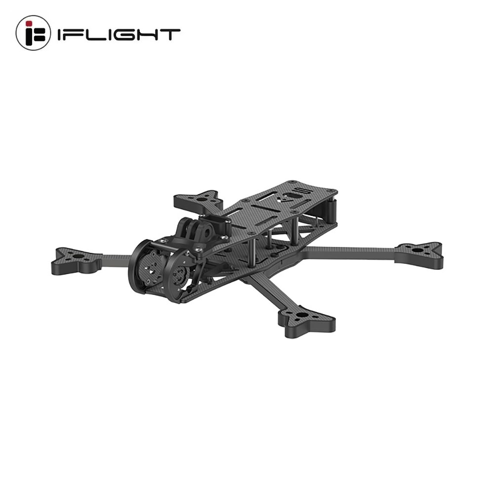 Fpv Drone Quadcopter - IFlight AOS 5 V5.1 FPVフレームキット。6mmアーム、228mmホイールベース。O3、O4エアユニット、Vista HDシステムに対応したクアッドコプターフレーム。RCドローン用。