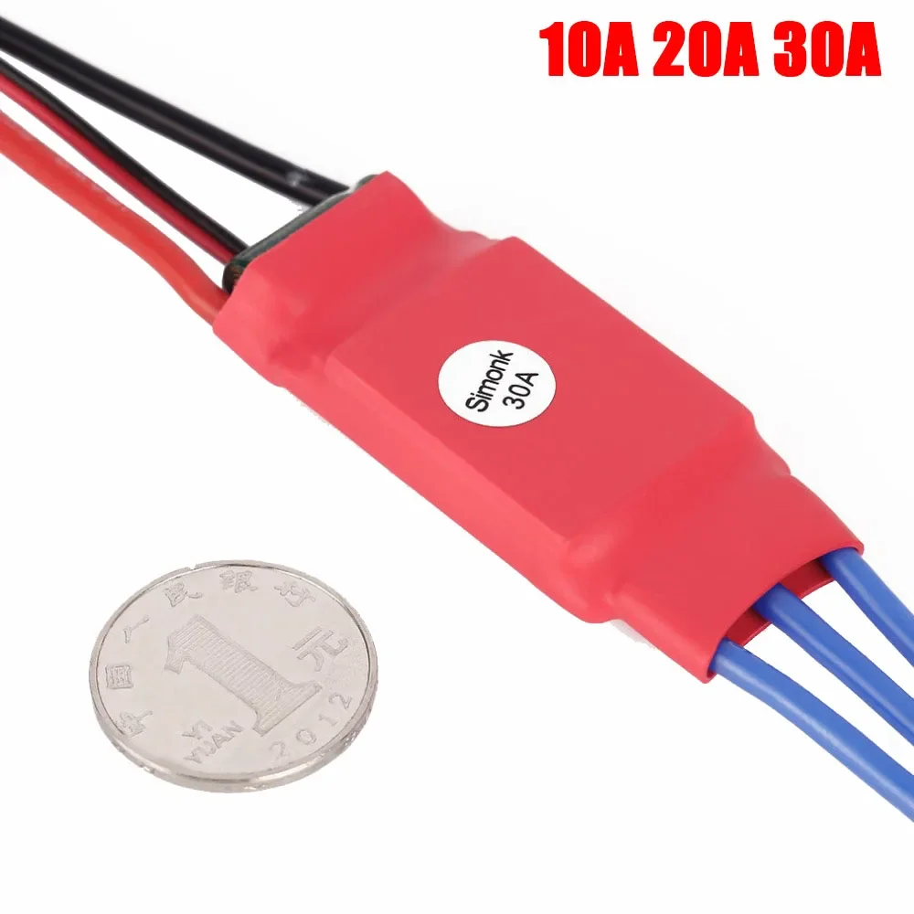 Fpv Drone Esc - ラジコンクアドリコプターsimonk10a 20a 30a,1個,リモートコントロール用電子速度コントローラー,fpvクワッドコプター