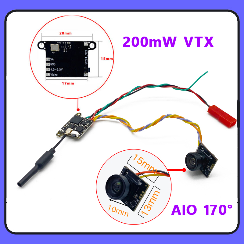 SLONWAKE 5.8G 1200TVL FPV カメラ  - Fpv Drone Transmitter のレビューと価格