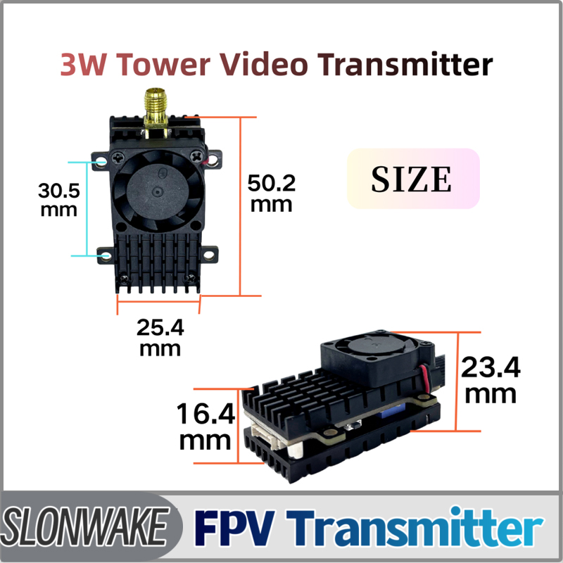 SLONWAKE 5.8G 3000mW シミュレーション  - Fpv Drone Frame のレビューと価格