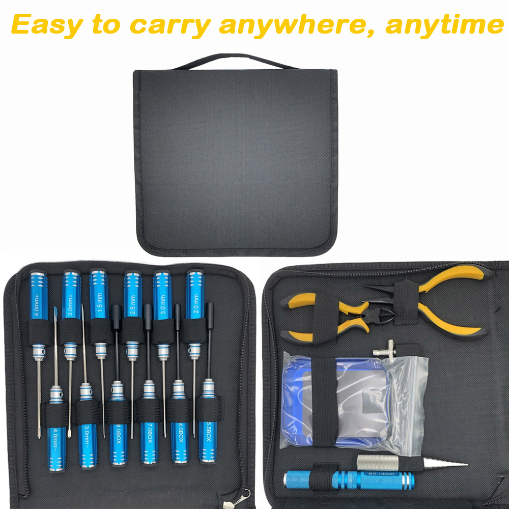 18PCS YSIDO RCツールキット、ドライバー、六角レ - Fpv Drone Tool Kit のレビューと価格